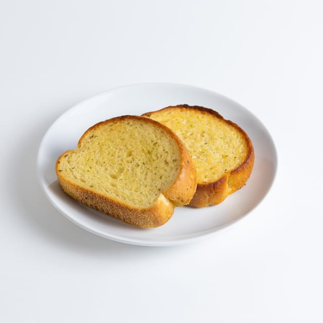 Garlic bread.