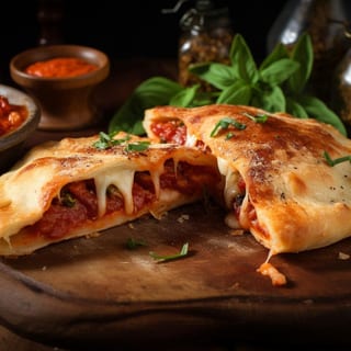 BBQ Pulled Pork Calzone