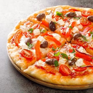 Greek Pizza- No Sauce